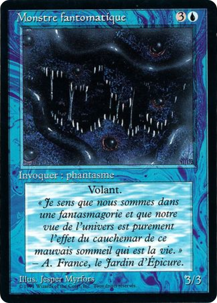 Image of Phantom Monster (FBB-) - Foreign Black Border