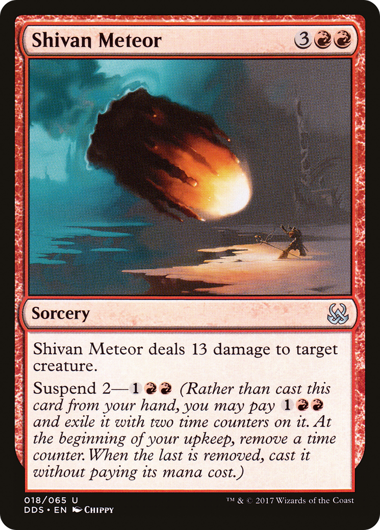 Image of Shivan Meteor (DDS-018) - Duel Decks: Mind vs. Might