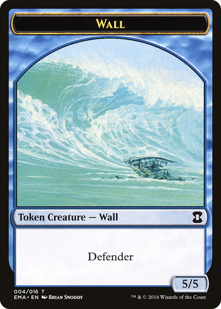 Image of Wall Token (EMA-004) - Eternal Masters Tokens