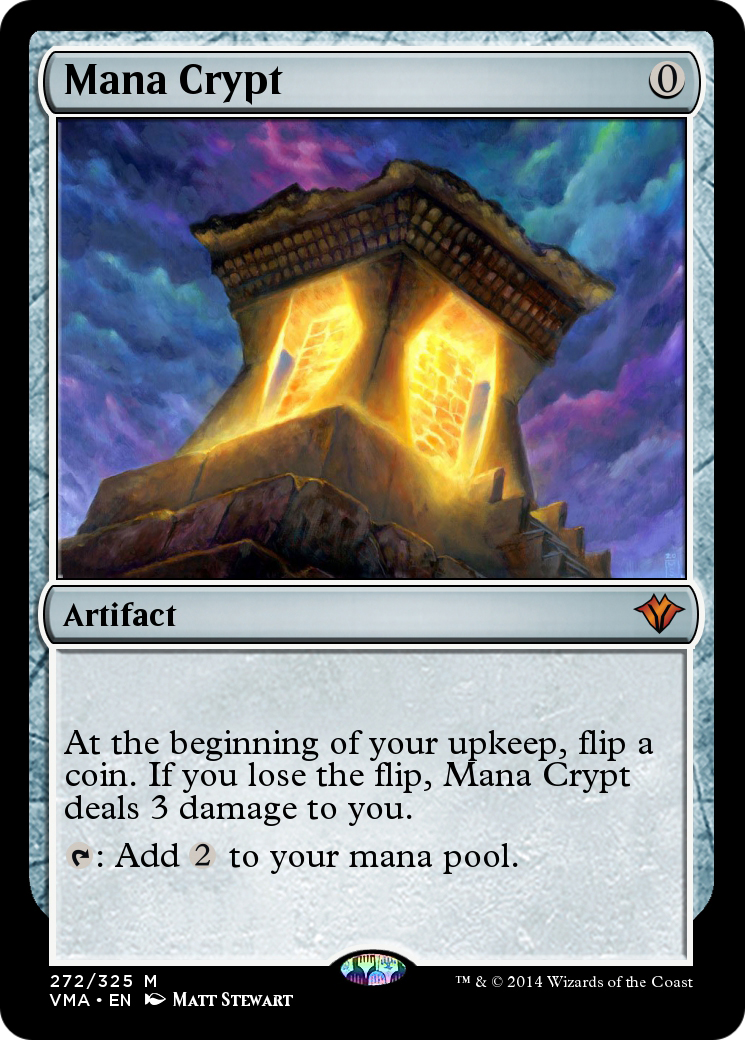 Image of Mana Crypt (VMA-272) - Vintage Masters Foil
