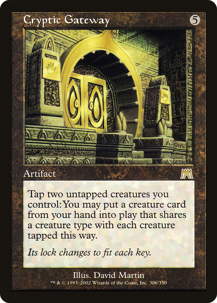 Image of Cryptic Gateway (ONS-306) - Onslaught Foil