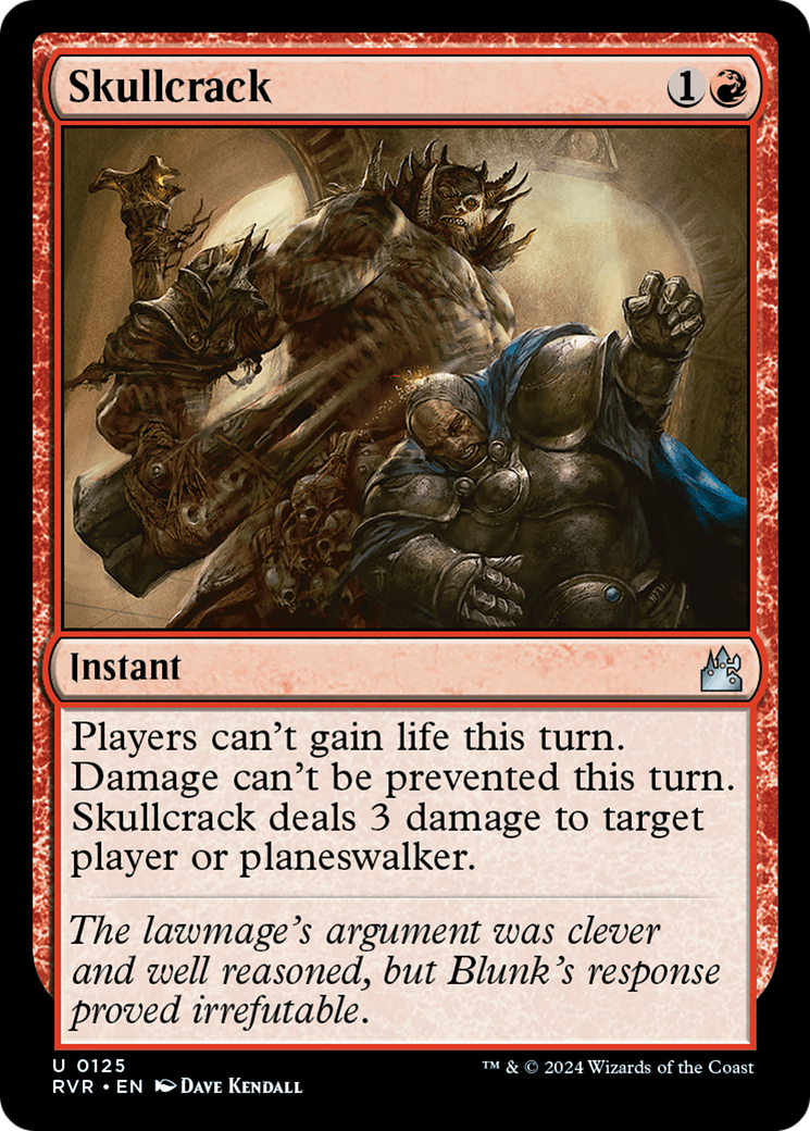 Image of Skullcrack (RVR-125) - Ravnica Remastered Foil