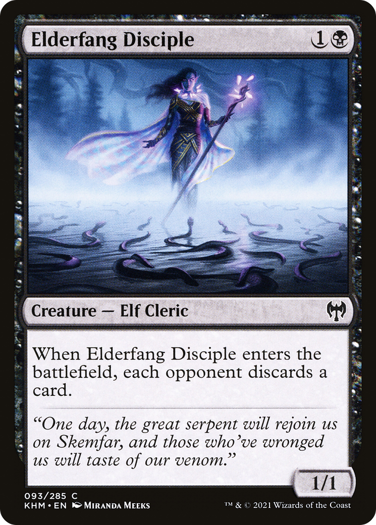 Image of Elderfang Disciple (KHM-093) - Kaldheim Foil