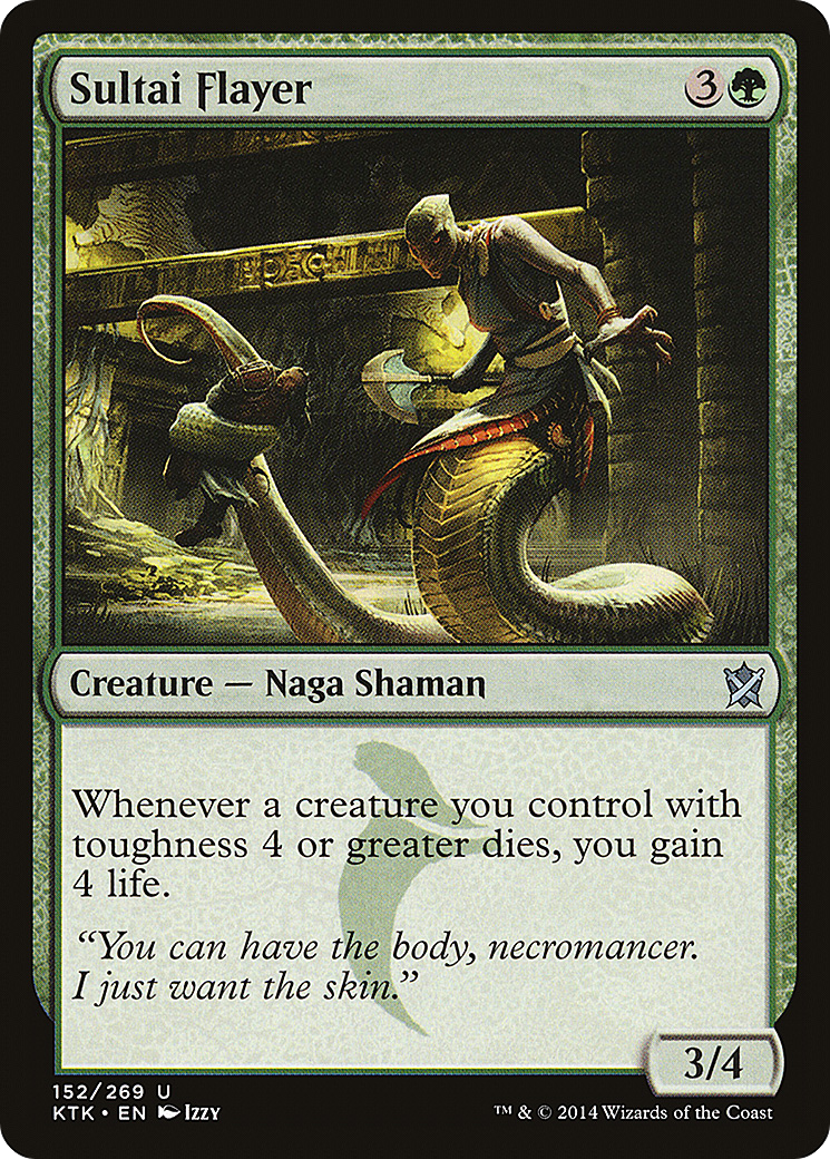 Image of Sultai Flayer (KTK-152) - Khans of Tarkir Foil