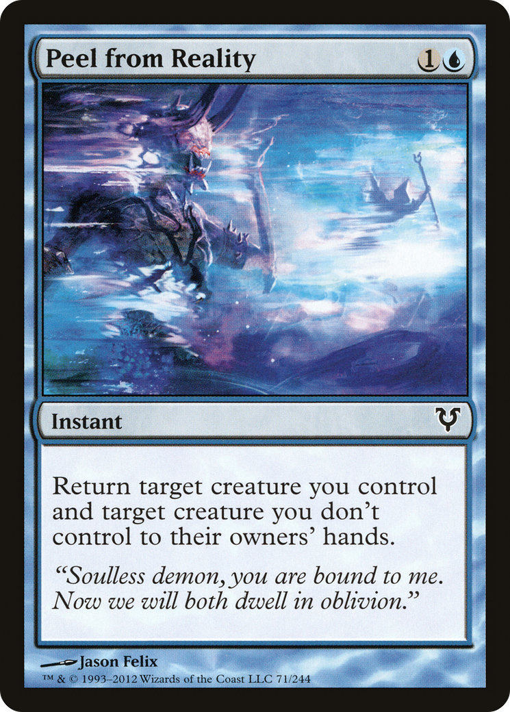 Image of Peel from Reality (AVR-071) - Avacyn Restored