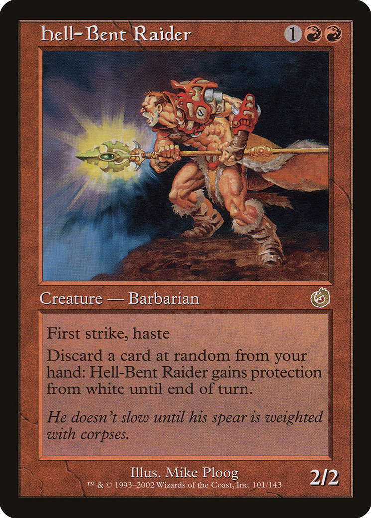 Image of Hell-Bent Raider (TOR-101) - Torment