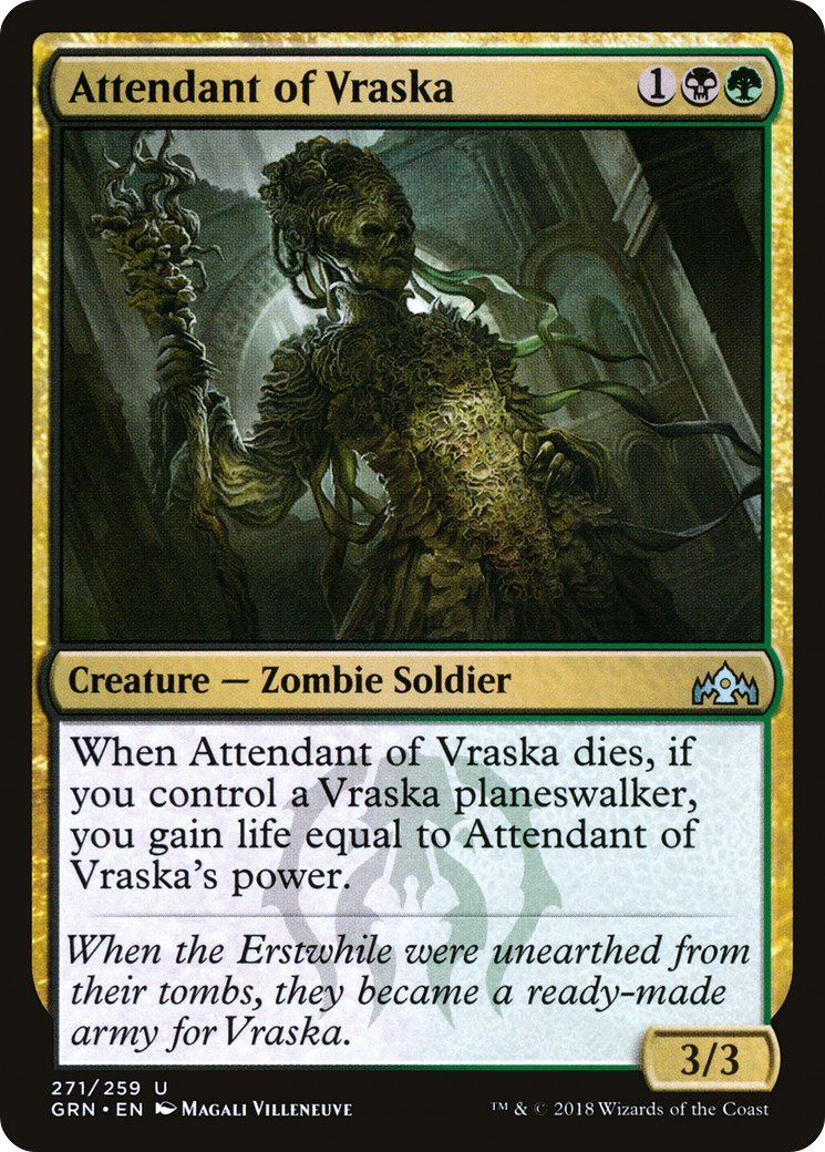 Image of Attendant of Vraska (GRN-271) - Guilds of Ravnica