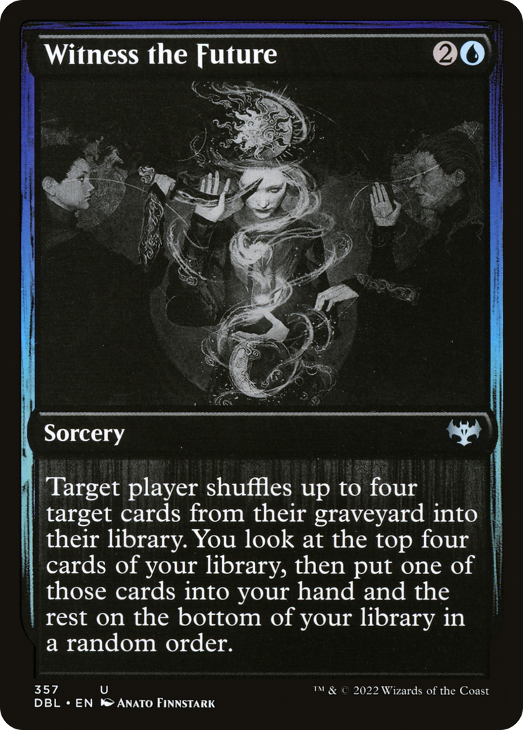 Image of Witness the Future (DBL-357) - Innistrad: Double Feature Foil
