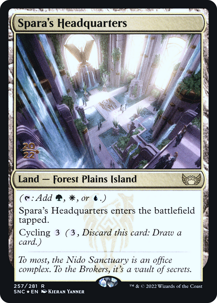 Image of Spara's Headquarters (PRE-257) - Streets of New Capenna Promos Foil