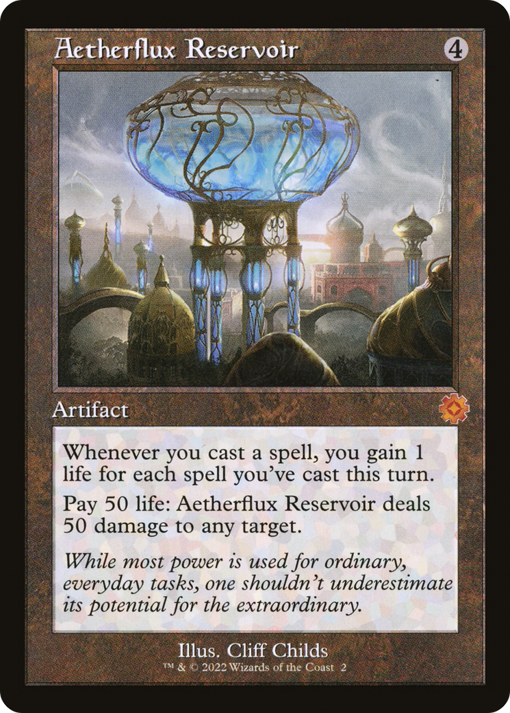 Image of Aetherflux Reservoir (BRR-002) - The Brothers' War Retro Artifacts Foil