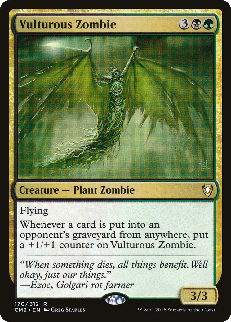 Image of Vulturous Zombie (CM2-170) - Commander Anthology Volume II