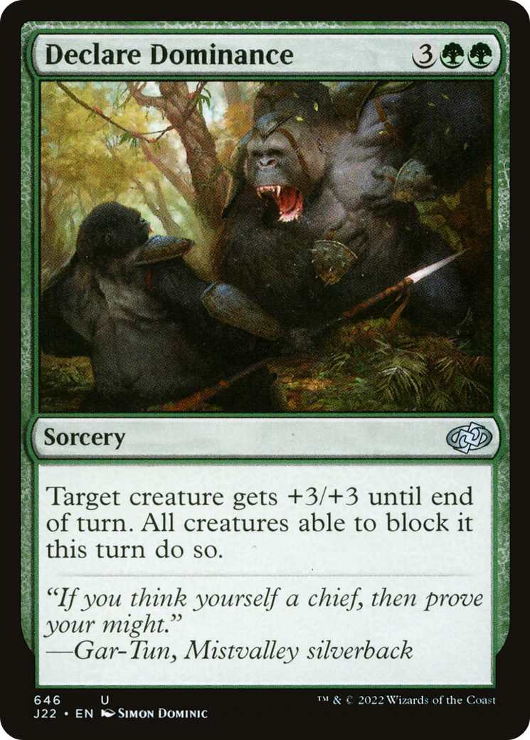 Image of Declare Dominance (J22-646) - Jumpstart 2022