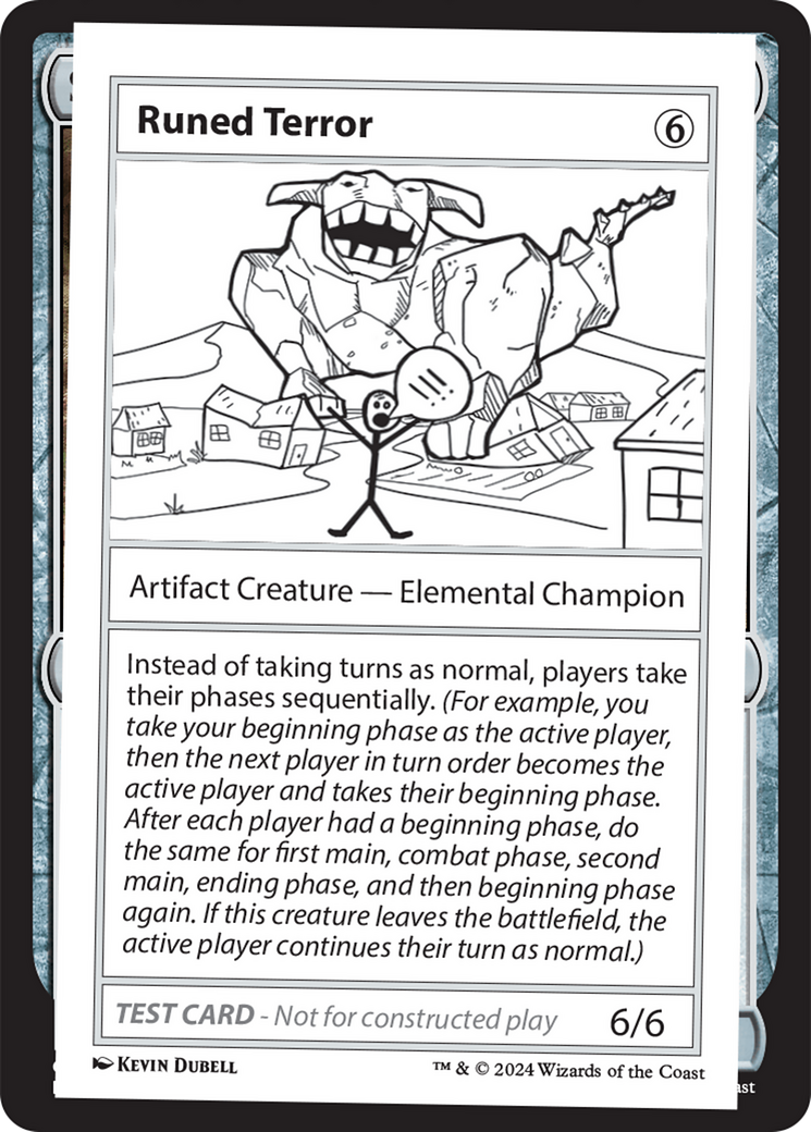 Image of Runed Terror (MB2PC-) - Mystery Booster 2
