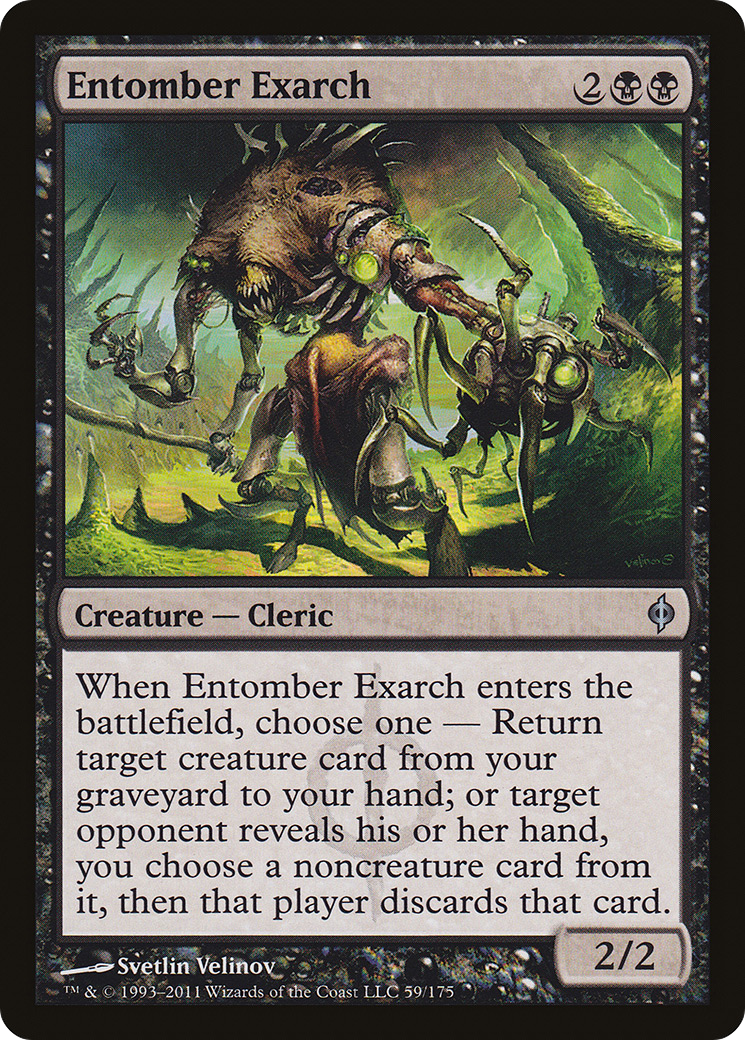 Image of Entomber Exarch (NPH-059) - New Phyrexia