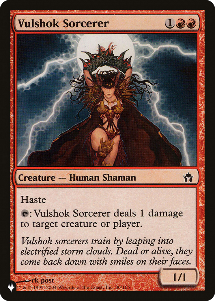 Image of Vulshok Sorcerer (LIST-5DN-80) - The List