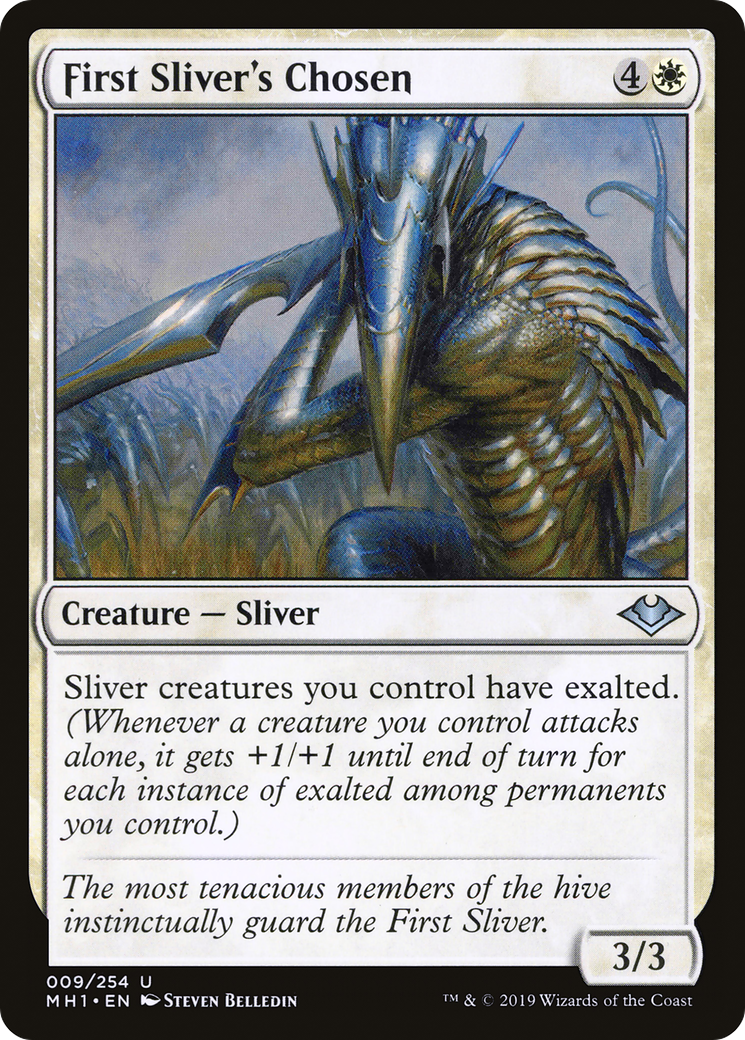 Image of First Sliver's Chosen (MH1-009) - Modern Horizons Foil