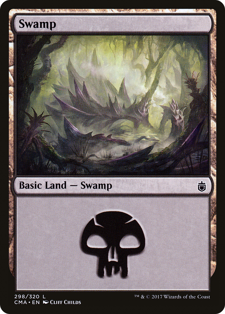 Image of Swamp (298) (CMA-298) - Commander Anthology