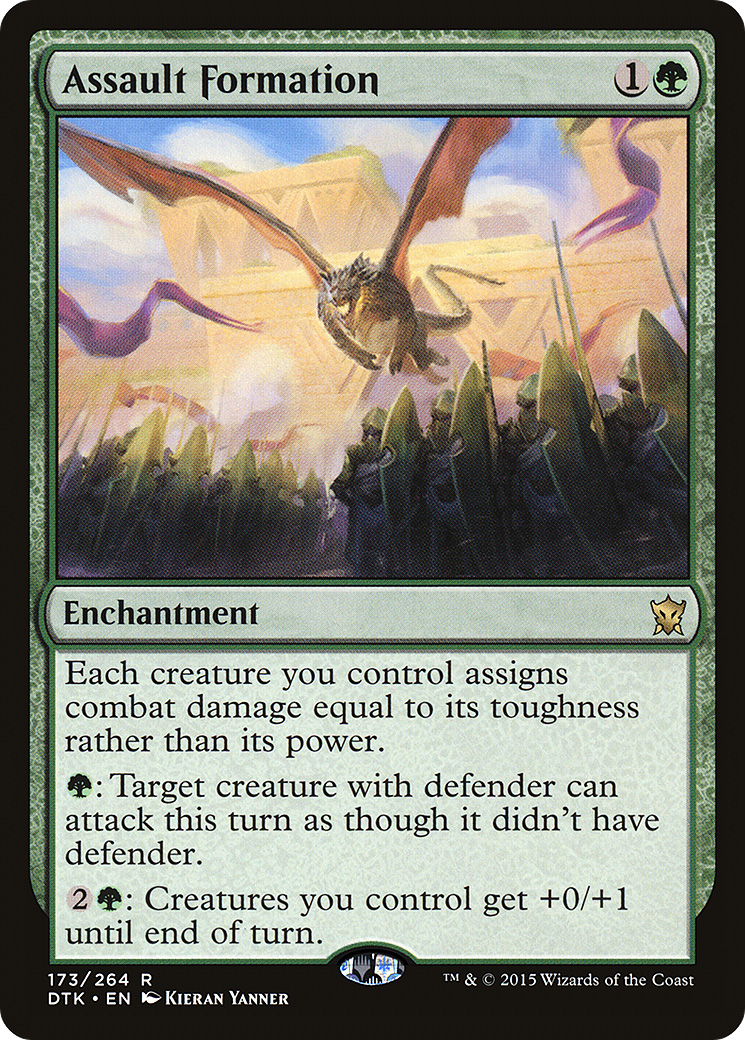 Image of Assault Formation (DTK-173) - Dragons of Tarkir Foil