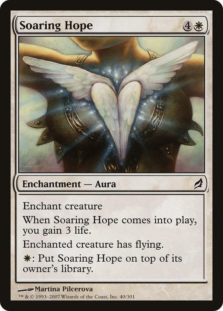 Image of Soaring Hope (LRW-040) - Lorwyn Foil