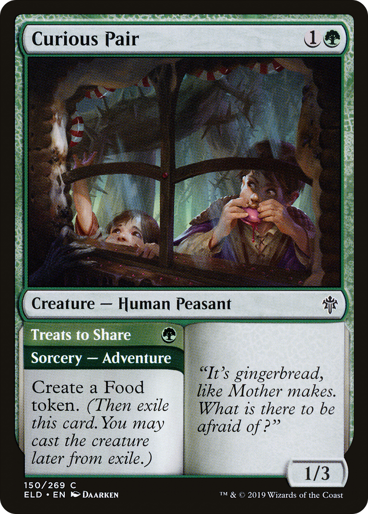 Image of Curious Pair (ELD-150) - Throne of Eldraine