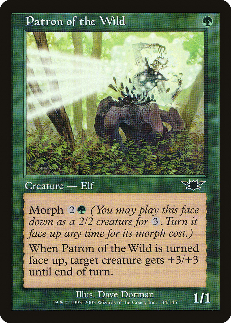Image of Patron of the Wild (LGN-134) - Legions Foil