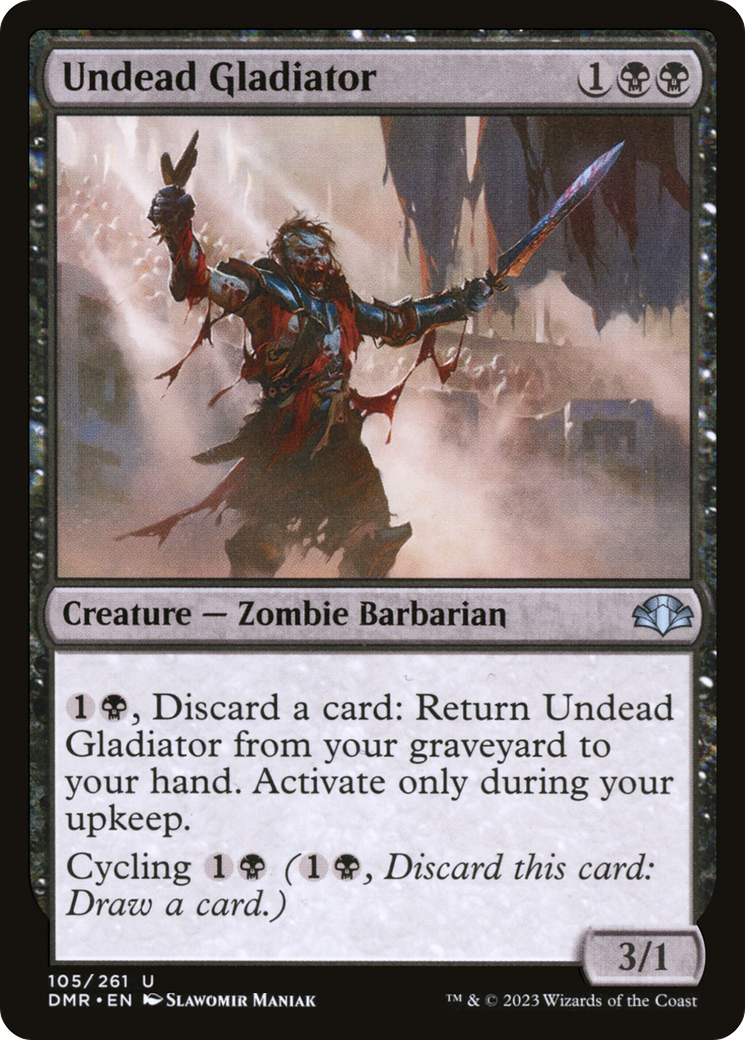 Image of Undead Gladiator (DMR-105) - Dominaria Remastered