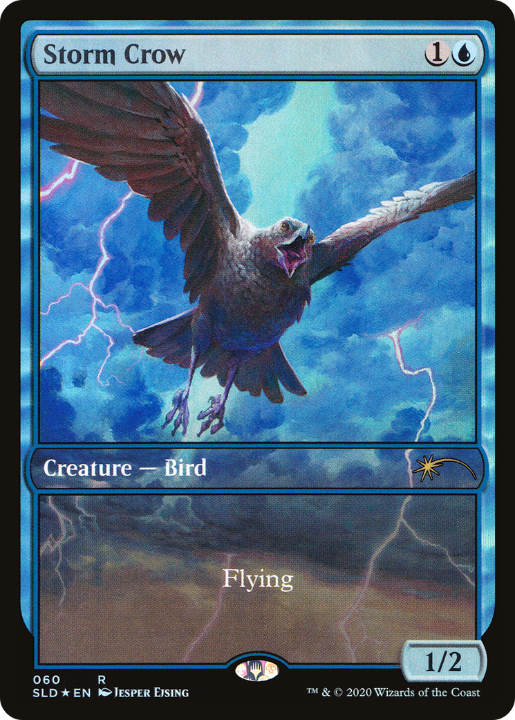 Image of Storm Crow (SLD-060) - Secret Lair Drop Foil
