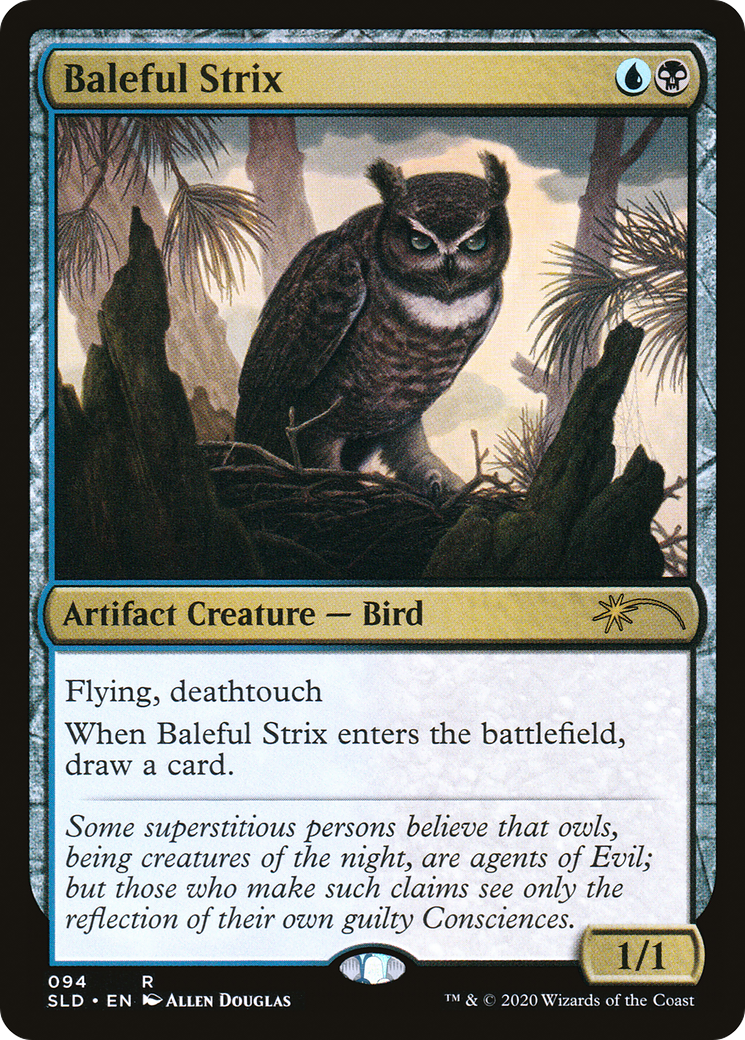 Image of Baleful Strix (SLD-094) - Secret Lair Drop