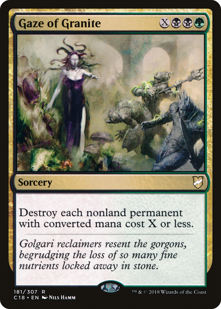 Image of Gaze of Granite (C18-181) - Commander 2018
