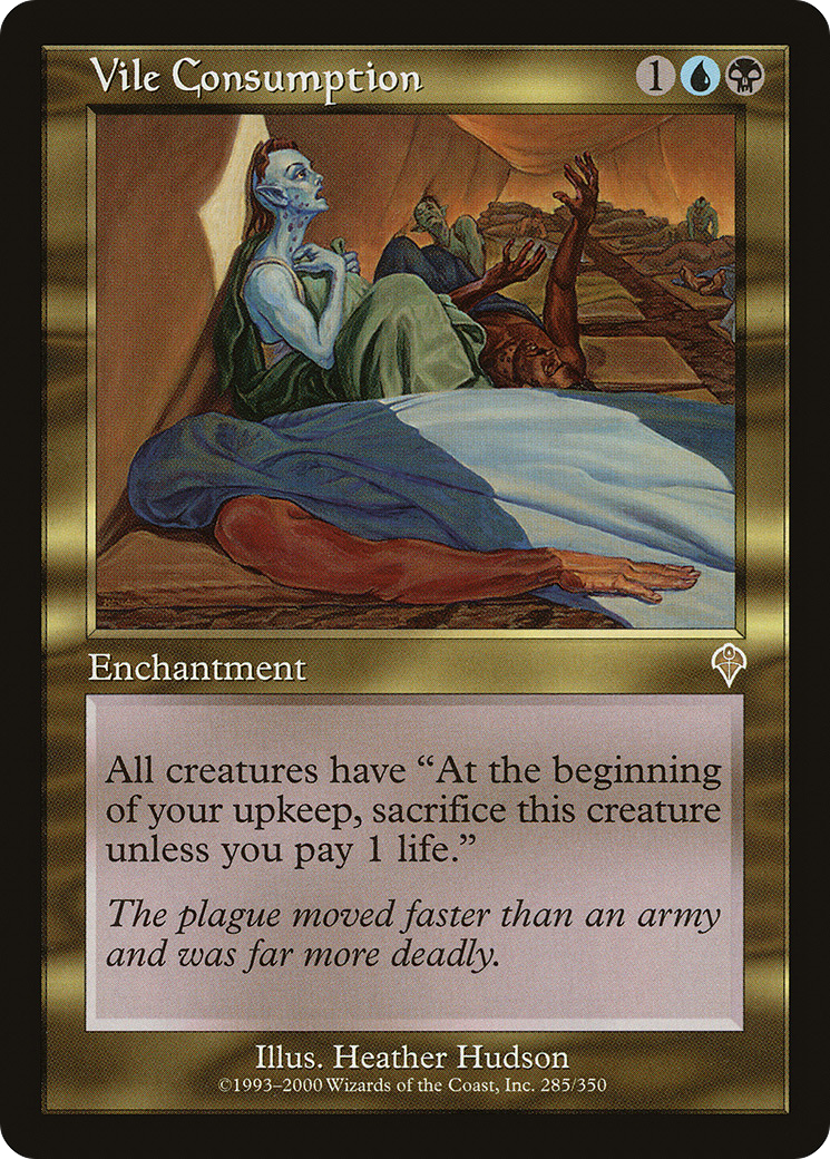 Image of Vile Consumption (INV-285) - Invasion Foil
