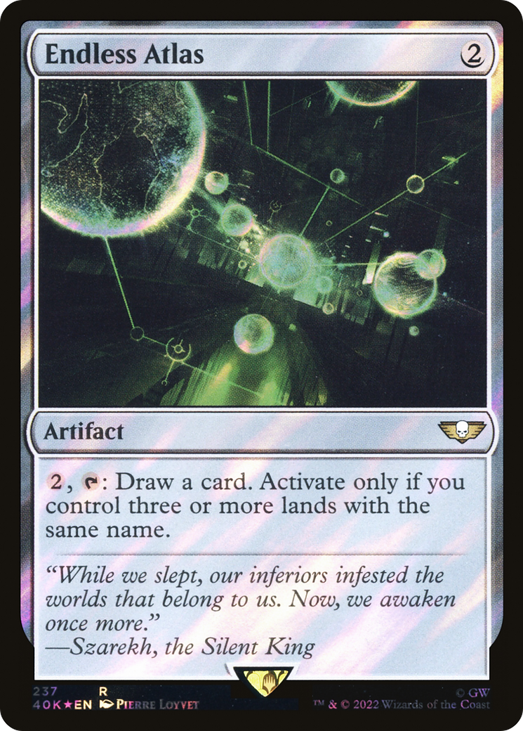 Image of Endless Atlas (Surge Foil) (40K-237) - Warhammer 40,000 Commander Foil