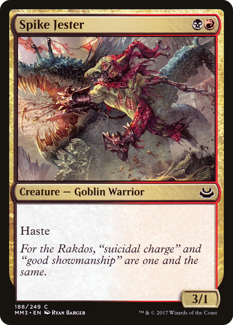 Image of Spike Jester (MM3-188) - Modern Masters 2017 Foil