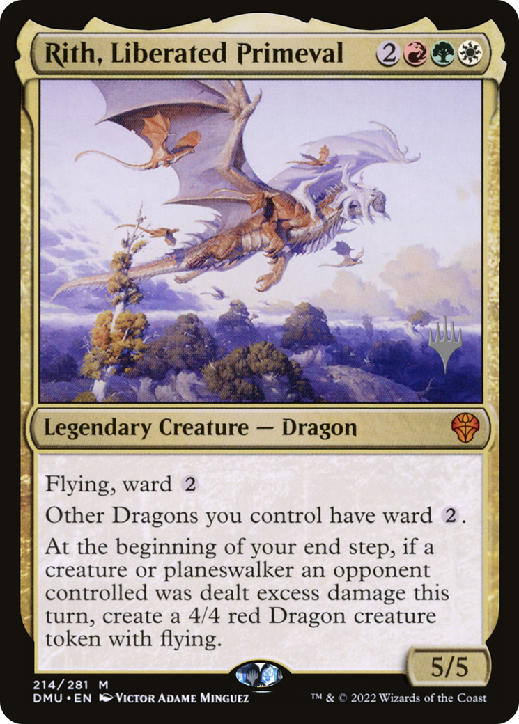 Image of Rith, Liberated Primeval (PPDMU-214P) - Dominaria United Promos