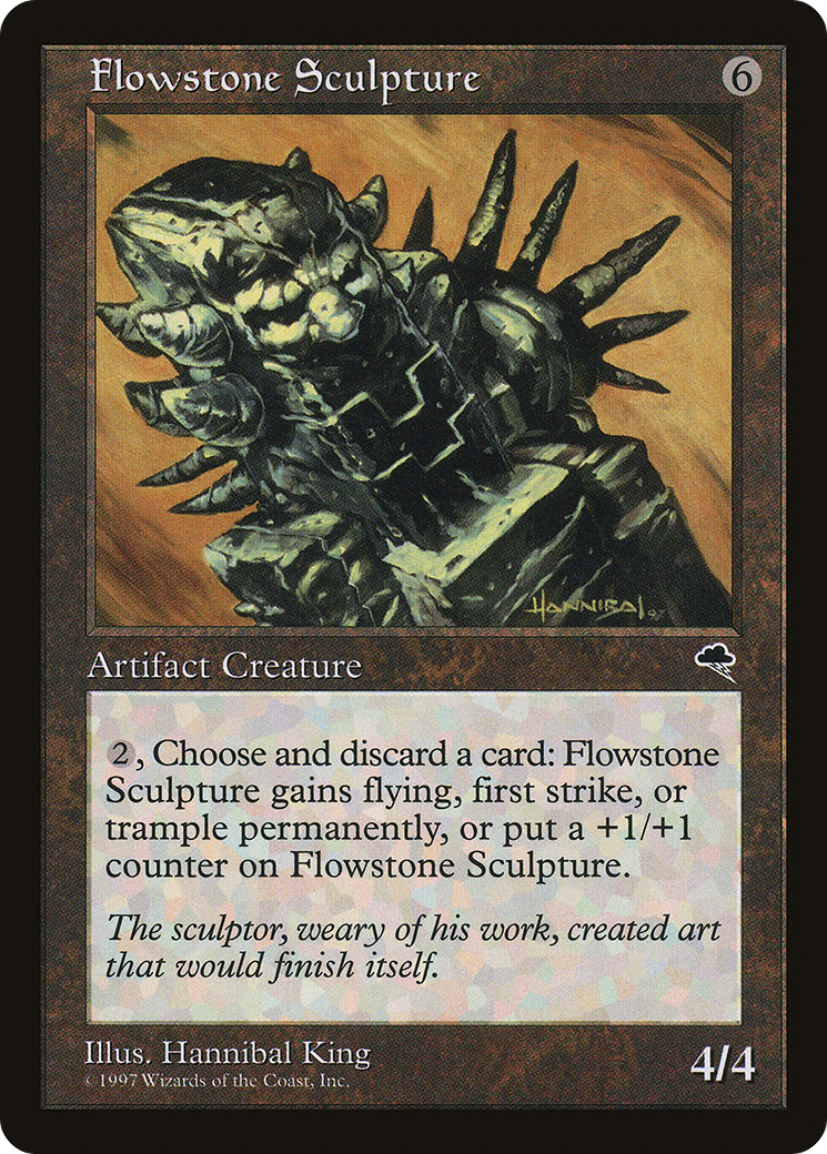 Image of Flowstone Sculpture (TMP-288) - Tempest
