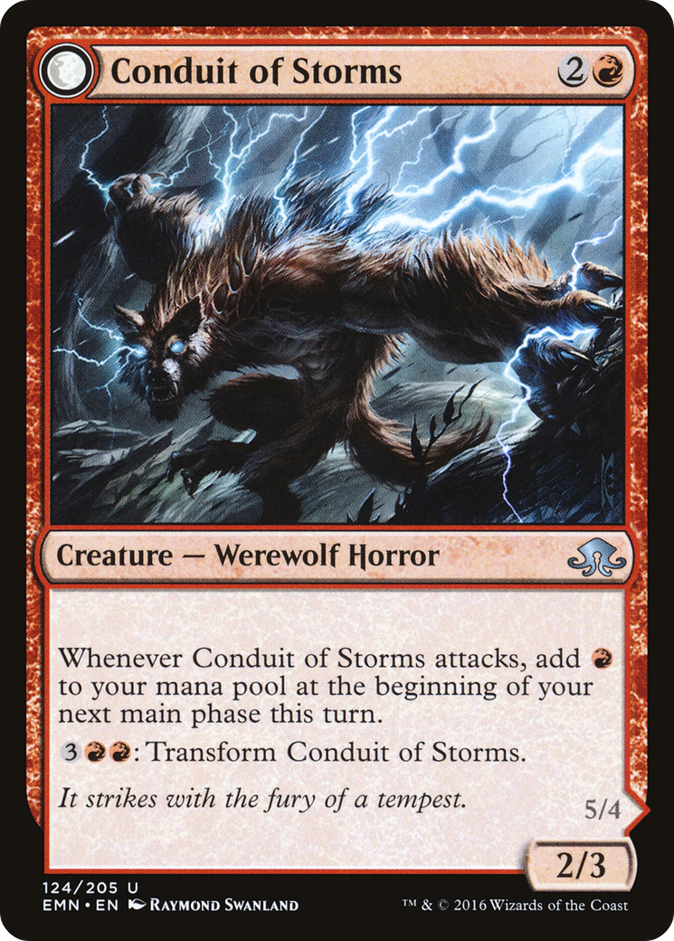 Image of Conduit of Storms (EMN-124) - Eldritch Moon: (mooneldrazidfc) Foil