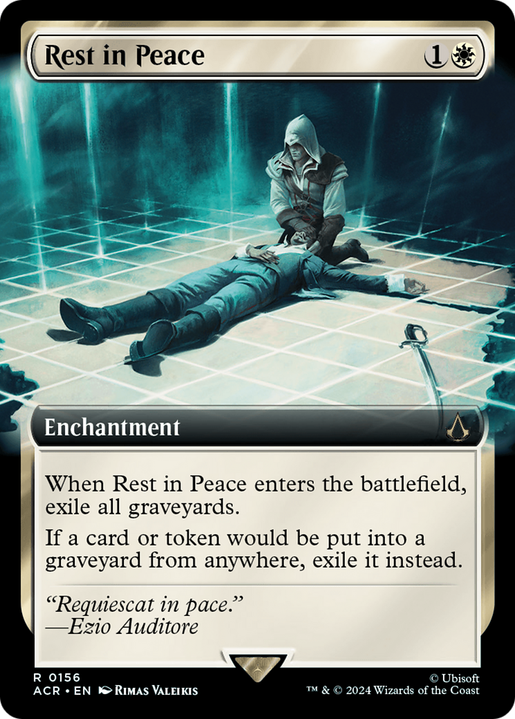Image of Rest in Peace (Extended Art) (ACR-156) - Assassin's Creed: (Extended Art) Foil