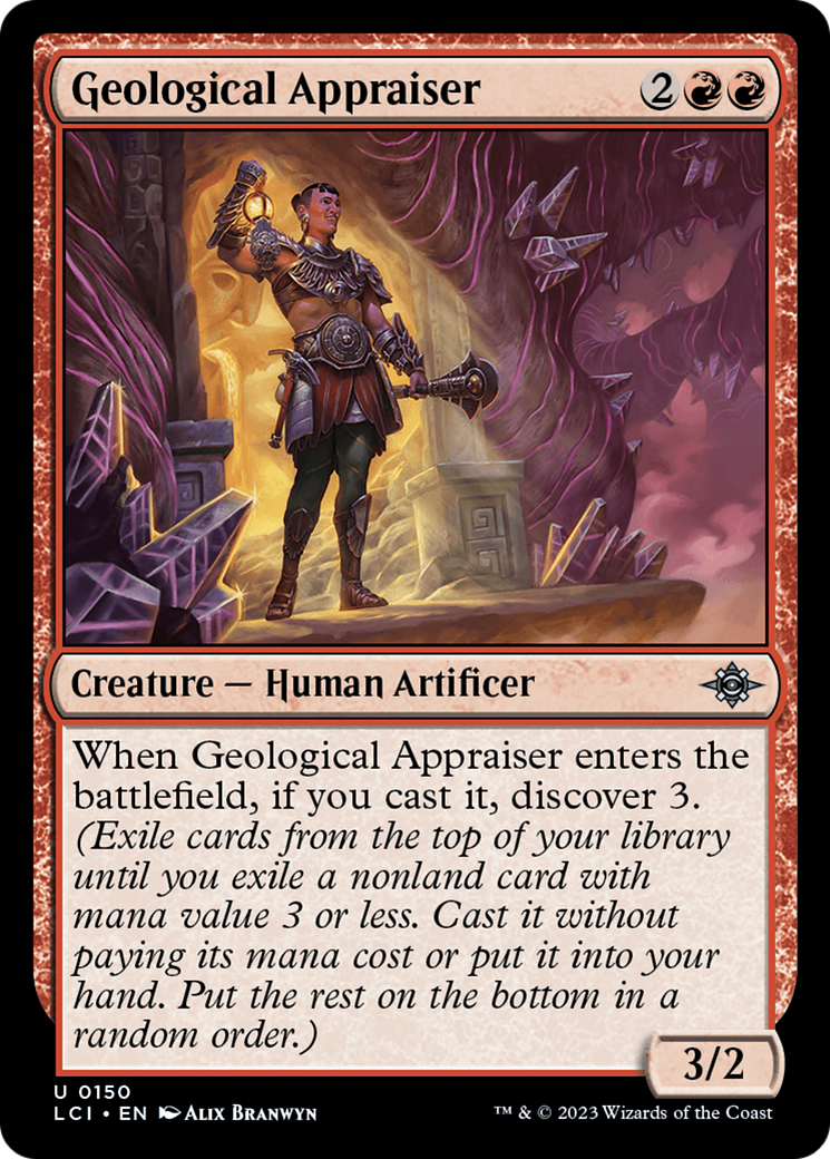 Image of Geological Appraiser (LCI-150) - The Lost Caverns of Ixalan Foil