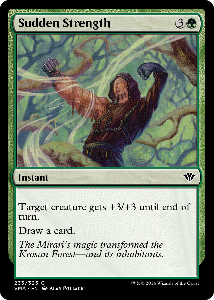 Image of Sudden Strength (VMA-233) - Vintage Masters Foil
