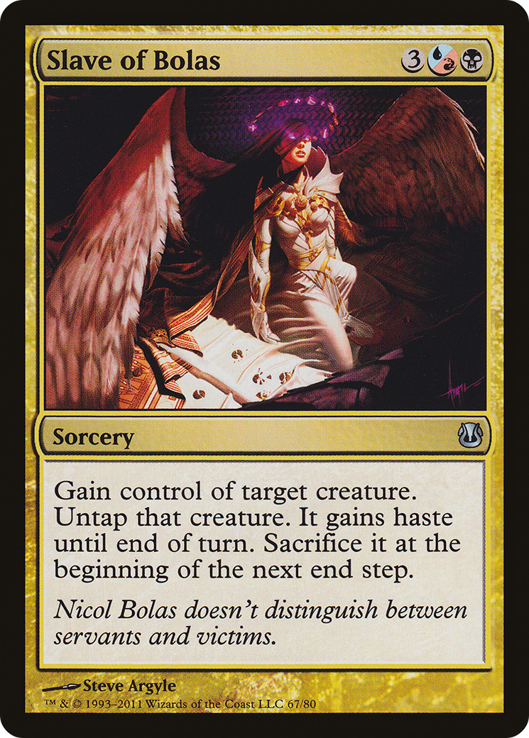 Image of Slave of Bolas (DDH-067) - Duel Decks: Ajani vs. Nicol Bolas