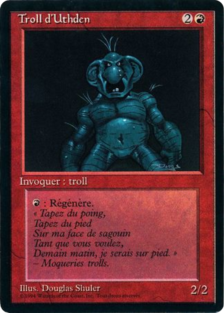 Image of Uthden Troll (FBB-) - Foreign Black Border