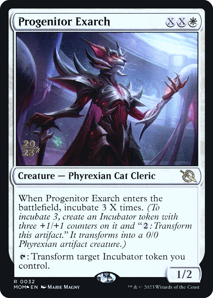 Image of Progenitor Exarch (PRE-032) - March of the Machine Promos Foil