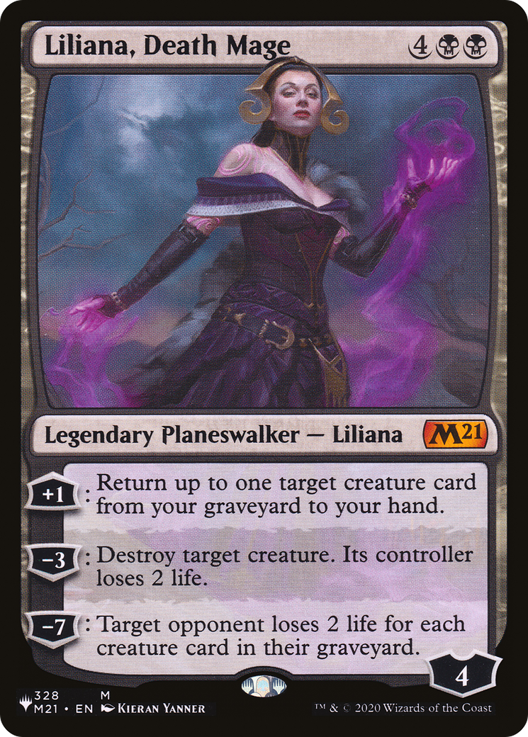 Image of Liliana, Death Mage (LIST-M21-328) - The List