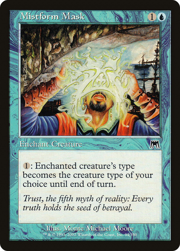 Image of Mistform Mask (ONS-094) - Onslaught Foil