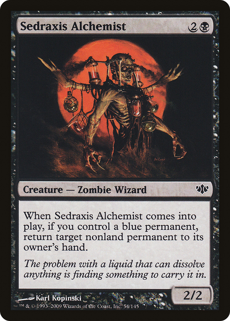 Image of Sedraxis Alchemist (CON-034) - Conflux Foil