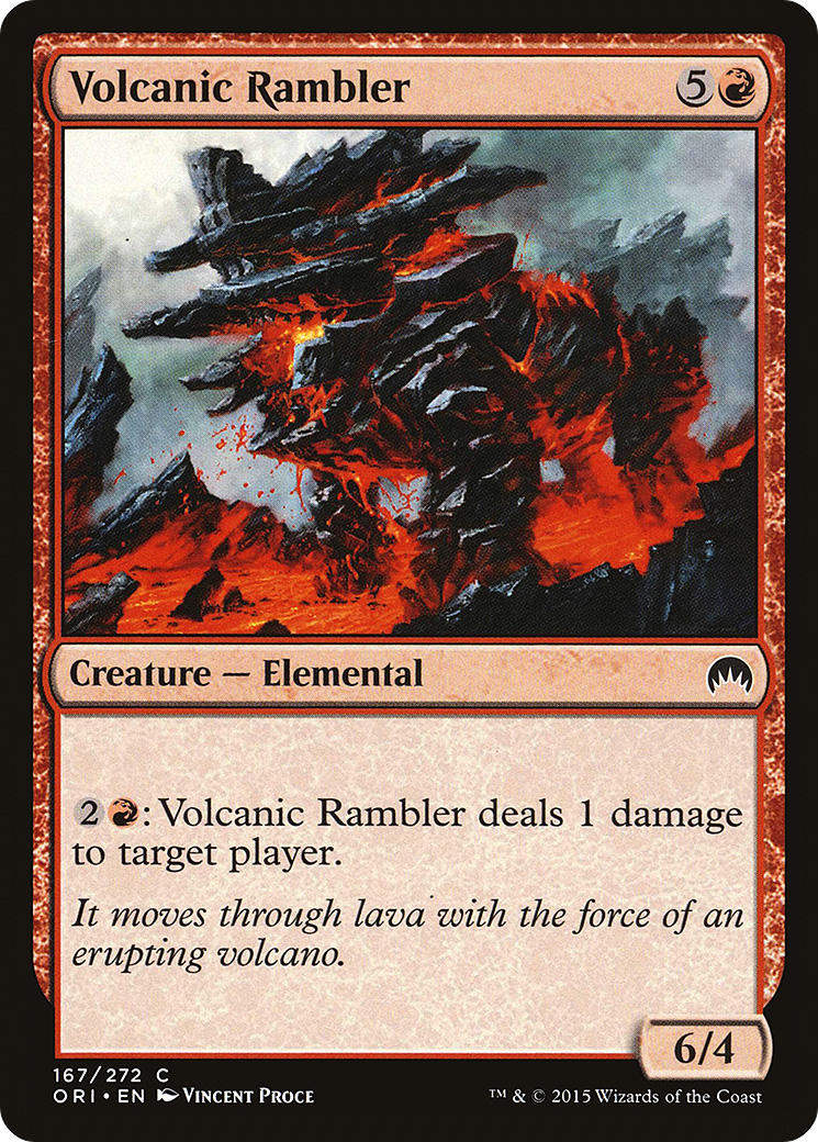 Image of Volcanic Rambler (ORI-167) - Magic Origins