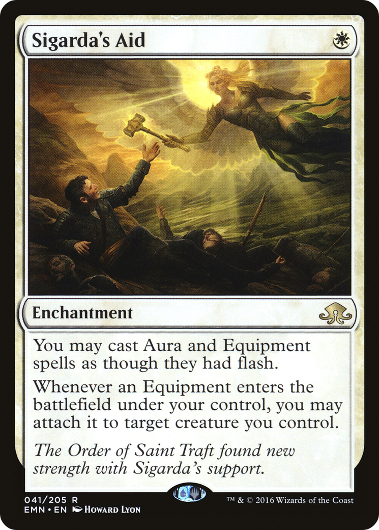 Image of Sigarda's Aid (EMN-041) - Eldritch Moon Foil