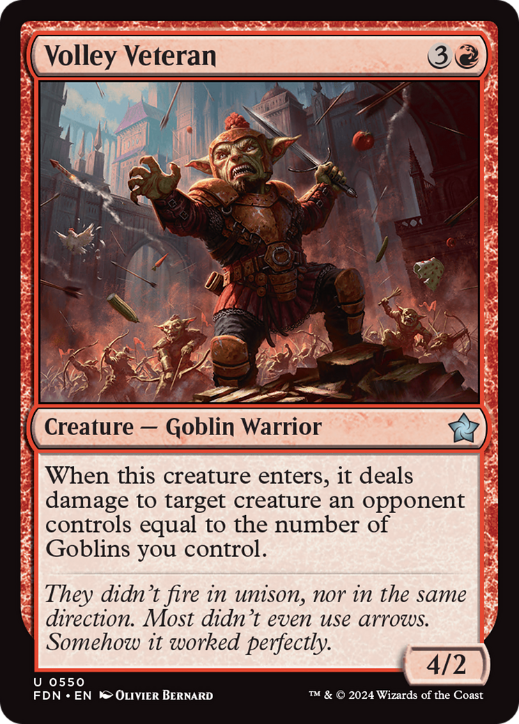 Image of Volley Veteran (FDN-550) - Foundations