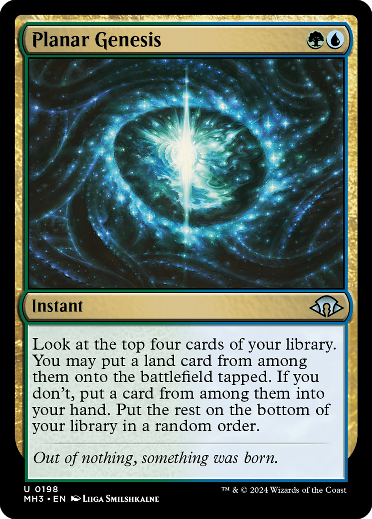Image of Planar Genesis (MH3-198) - Modern Horizons 3 Foil