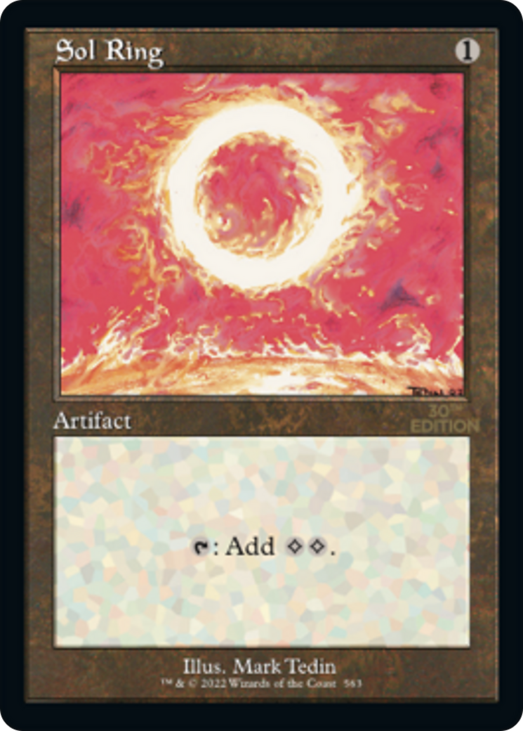 Image of Sol Ring (563) (Retro Frame) (30A-563) - 30th Anniversary Edition