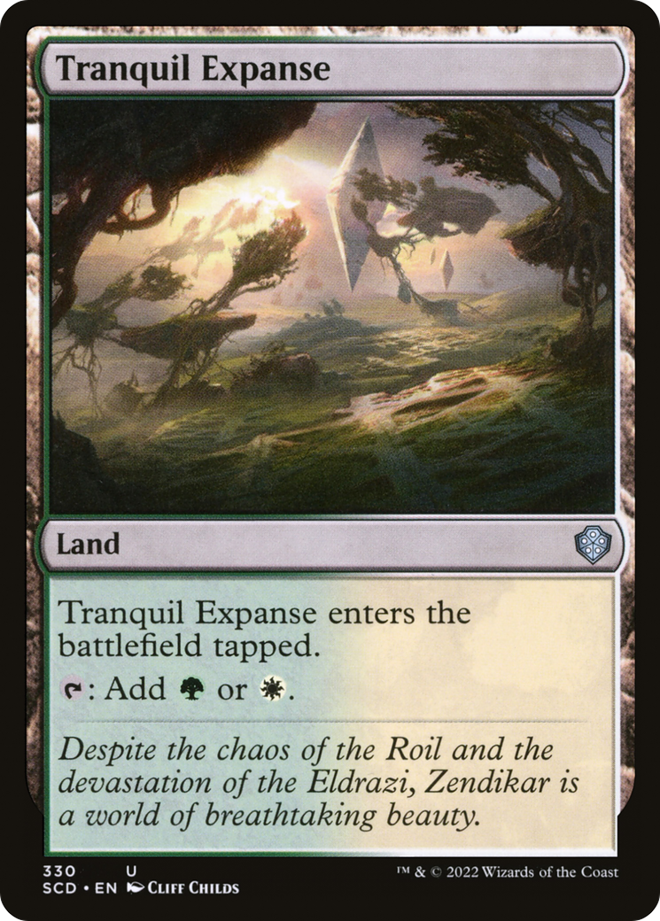 Image of Tranquil Expanse (SCD-330) - Starter Commander Decks